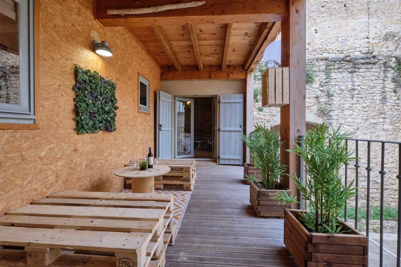 קרקסון Melina - Appartement Dans Les Remparts De La Bastide Avec Parking Et Terrasse מראה חיצוני תמונה