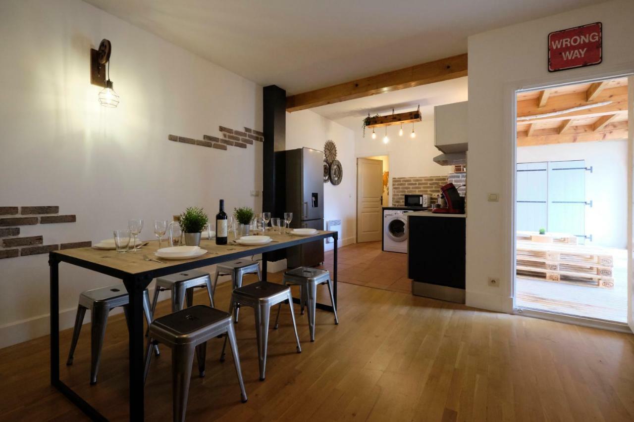 קרקסון Melina - Appartement Dans Les Remparts De La Bastide Avec Parking Et Terrasse מראה חיצוני תמונה